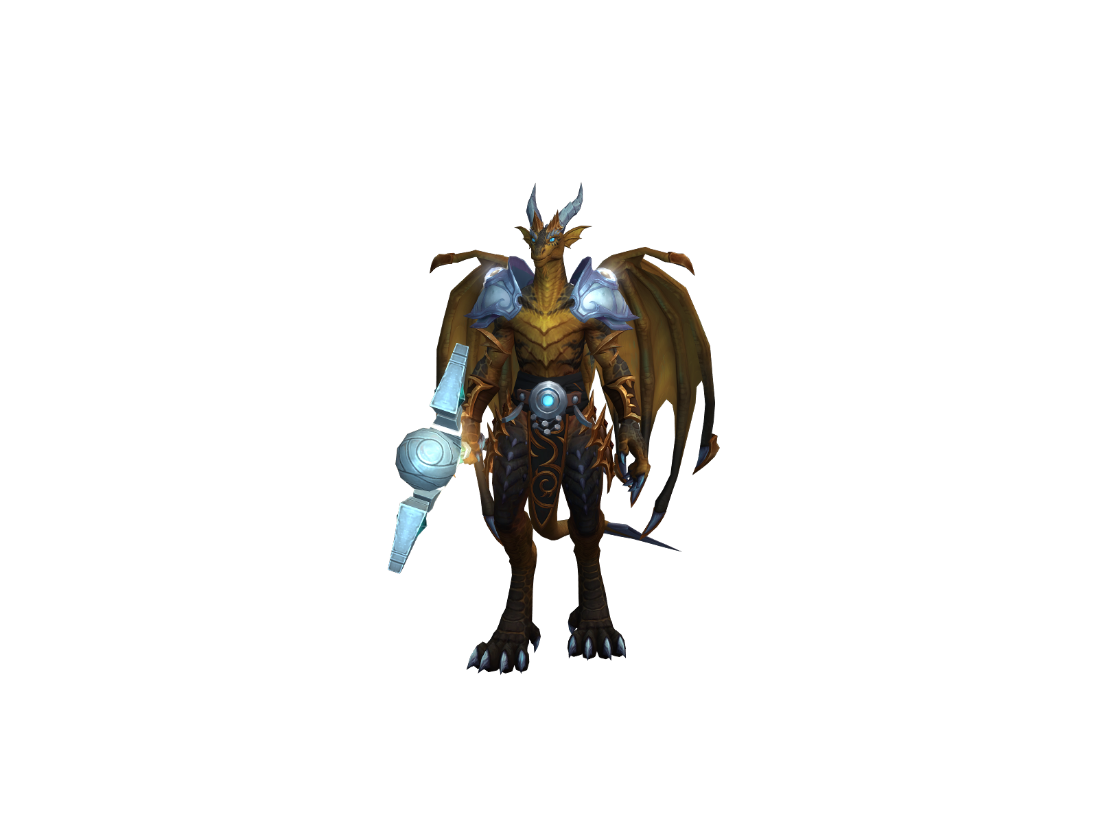Dråko 3D character render