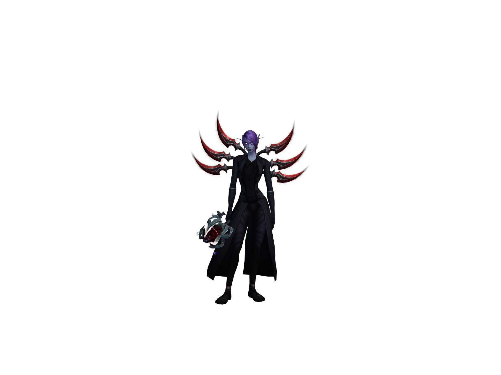 Chaös 3D character render