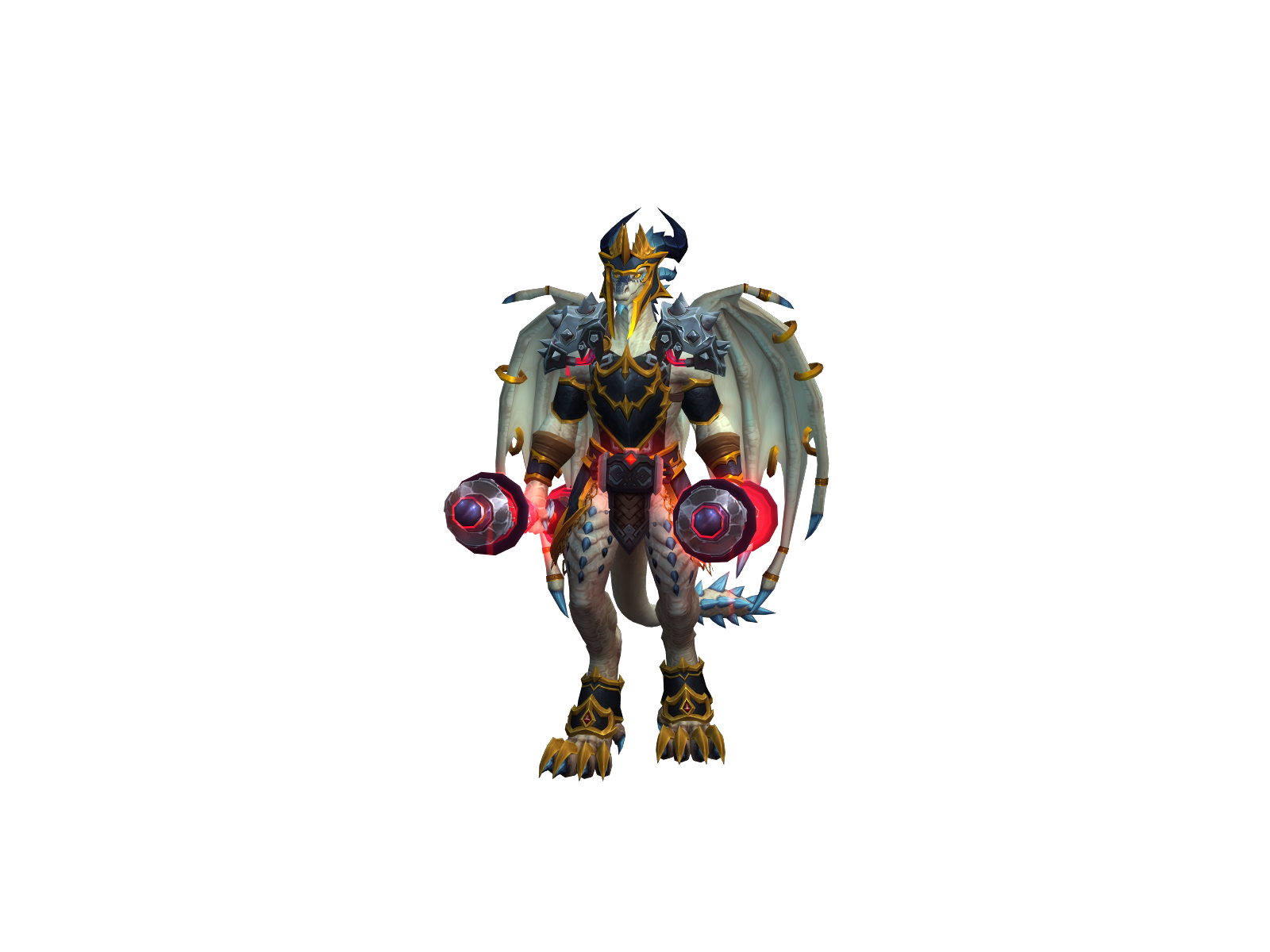 Wyrmrage 3D character render