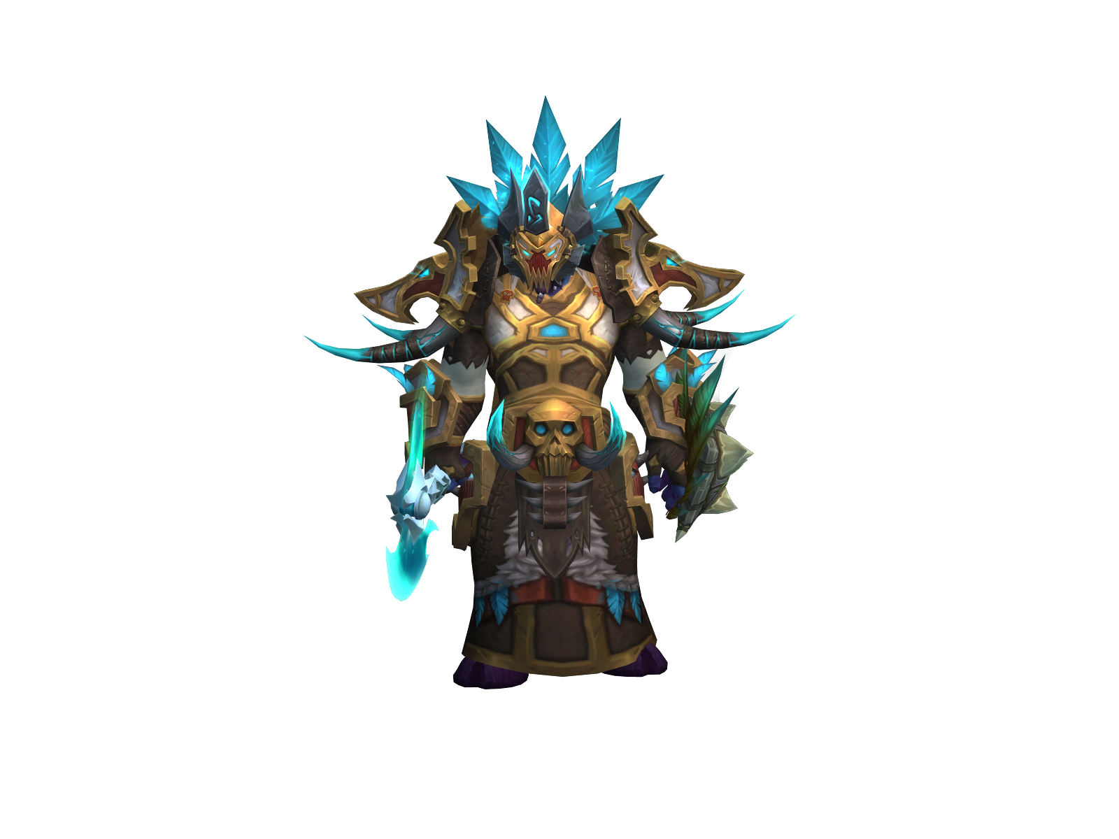 Cancan 3D character render