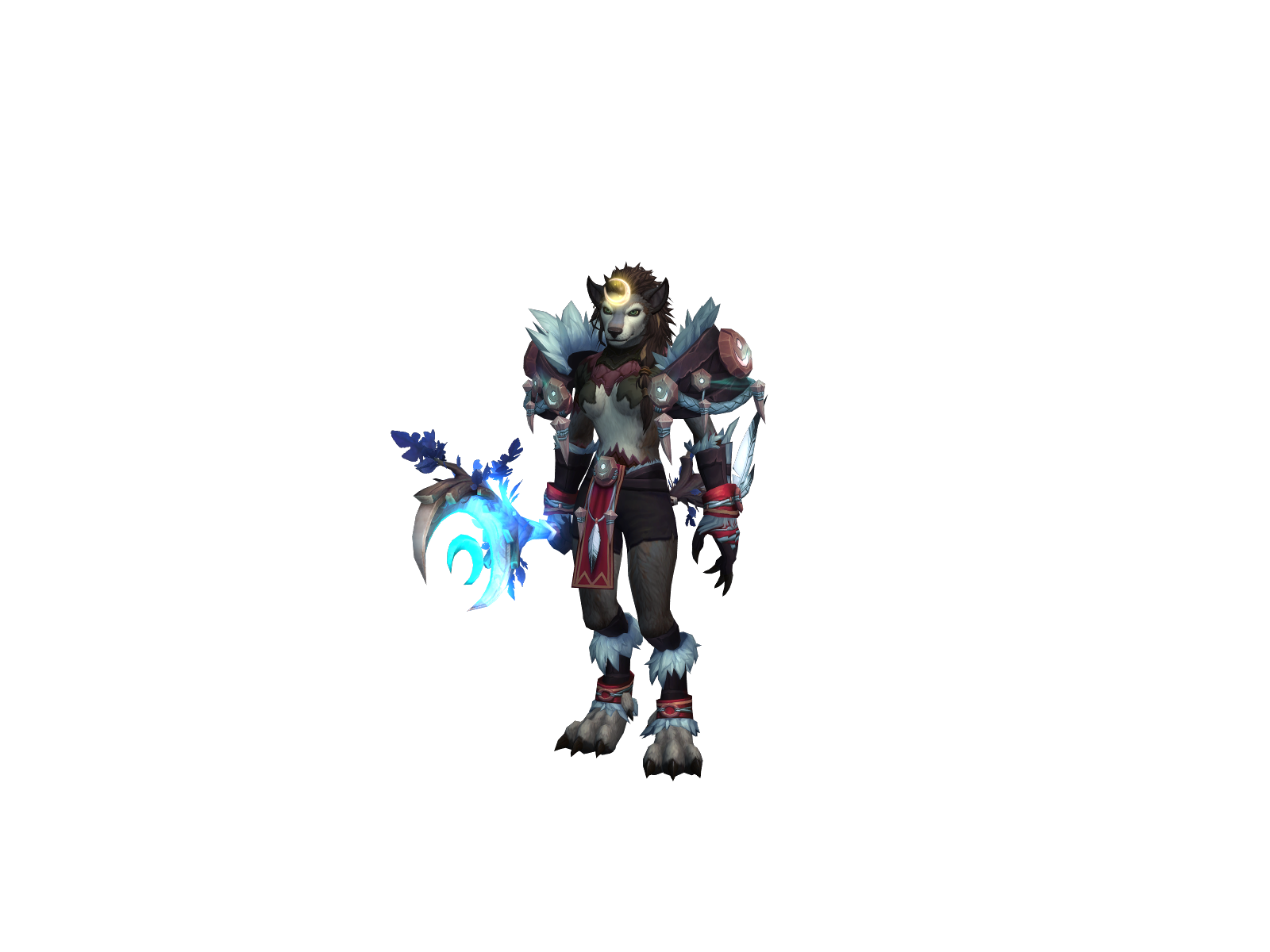 Evalia 3D character render