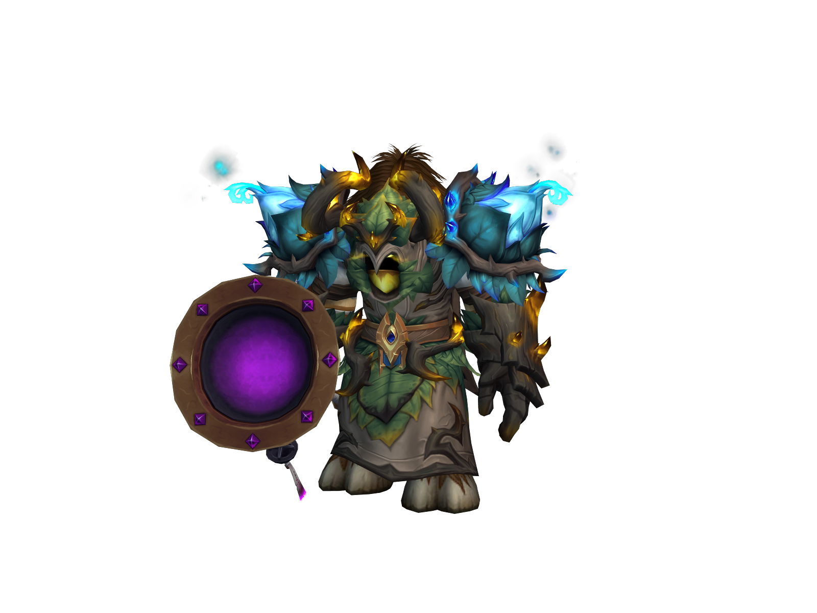 Hagul 3D character render