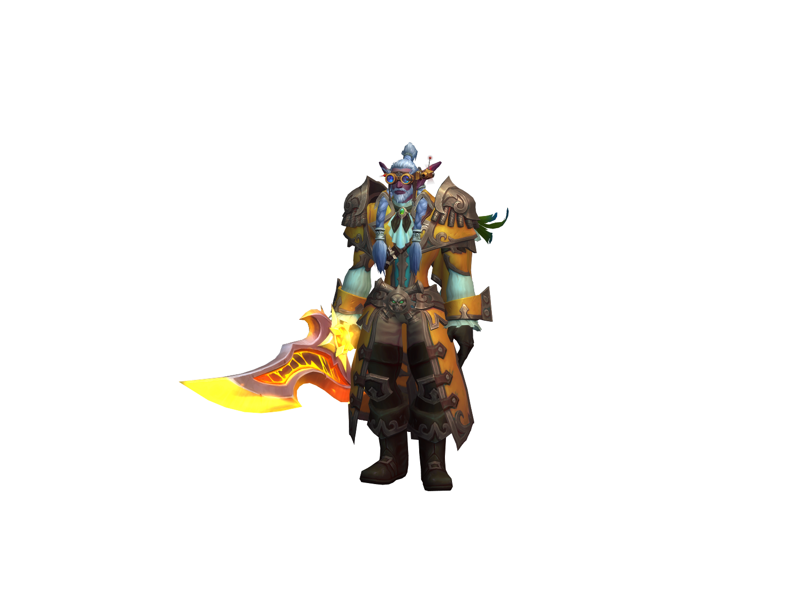 Shablamanov 3D character render