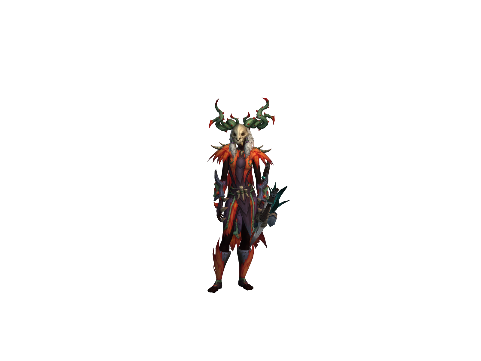 Aenddra 3D character render
