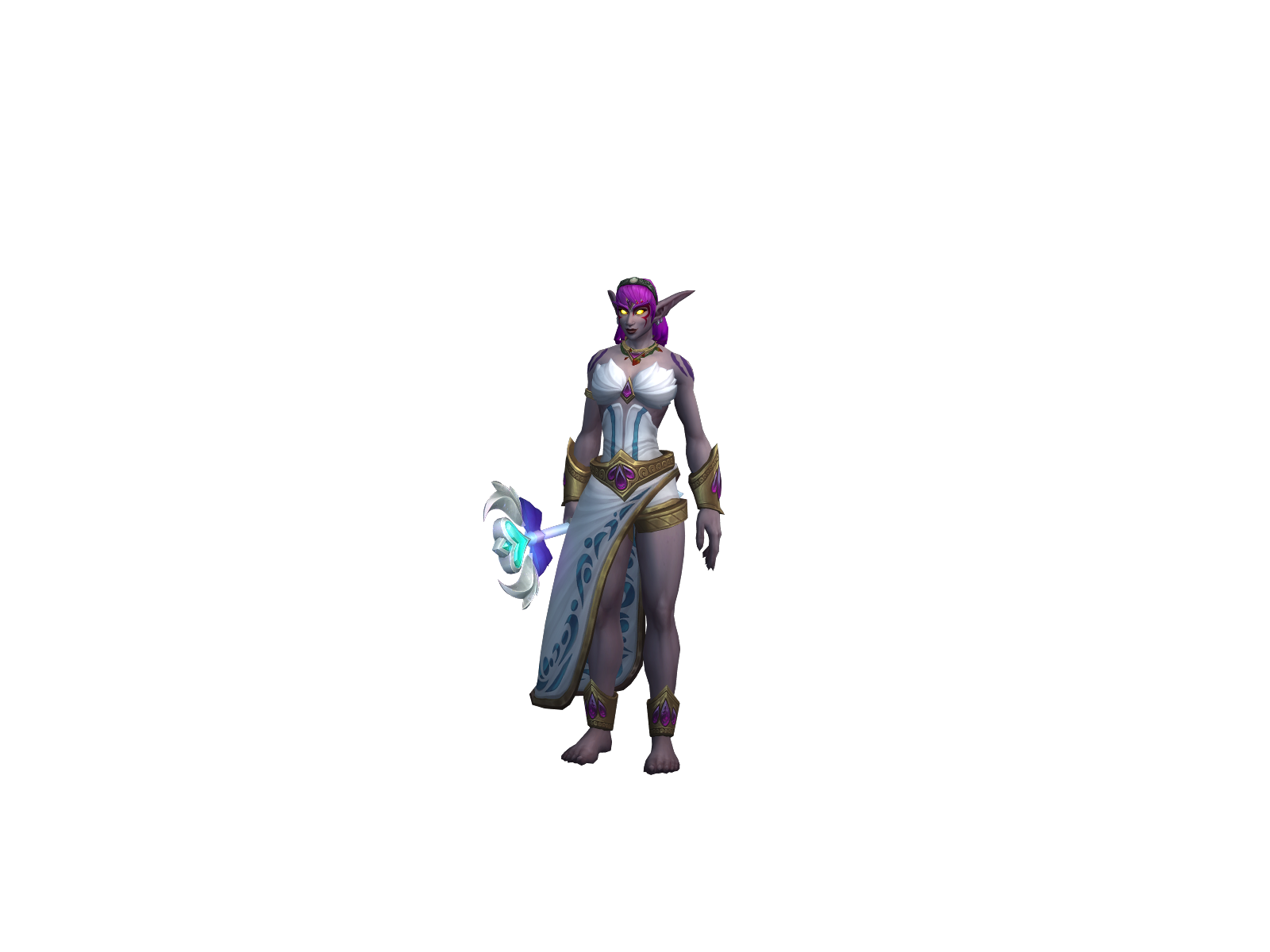 Kiera 3D character render
