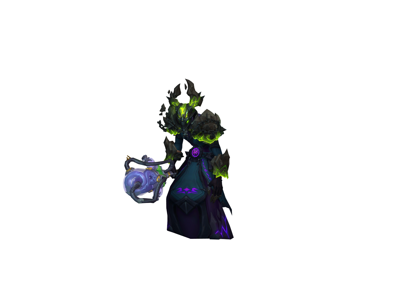 Foul 3D character render