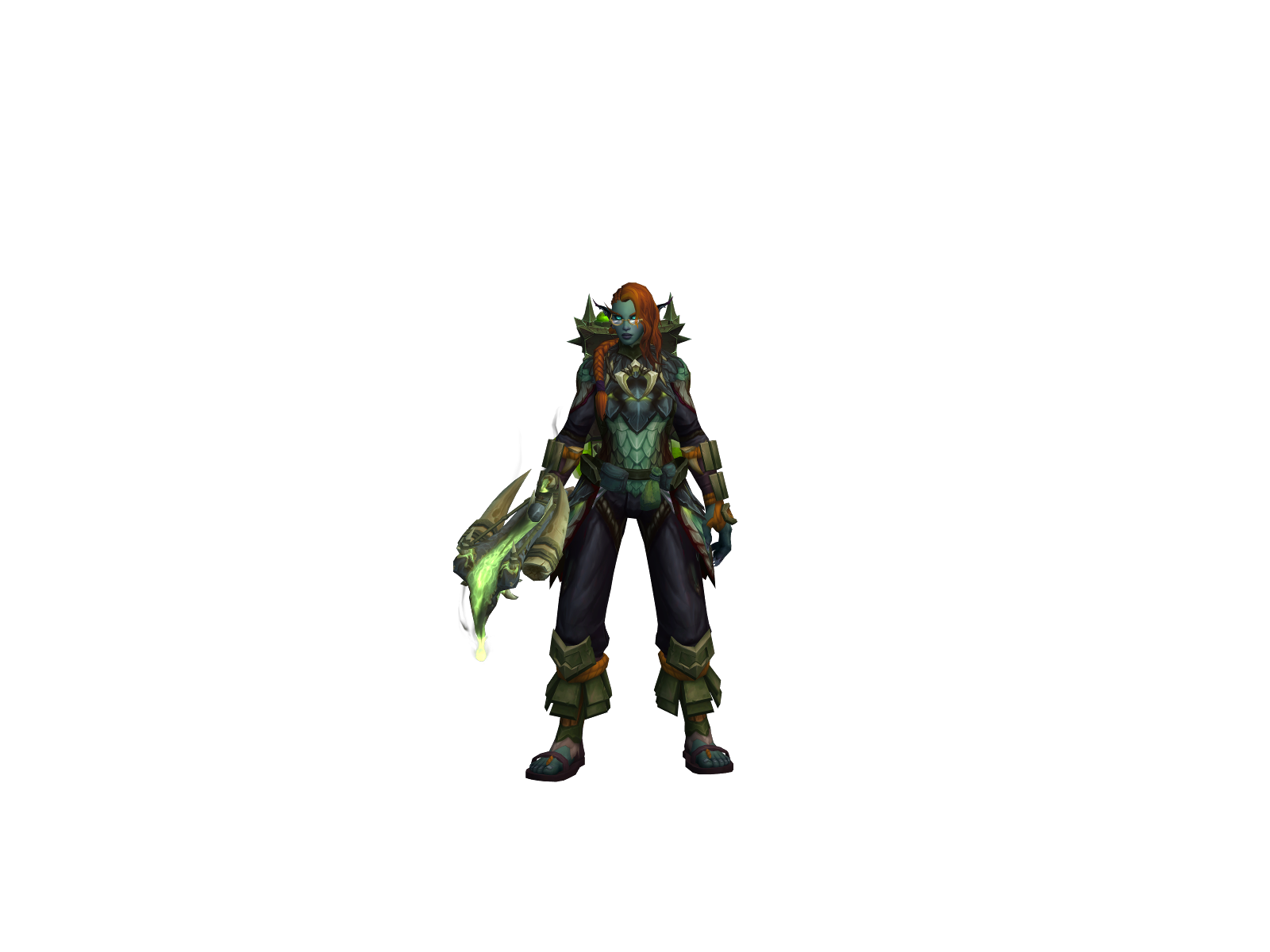 Poisonivey 3D character render