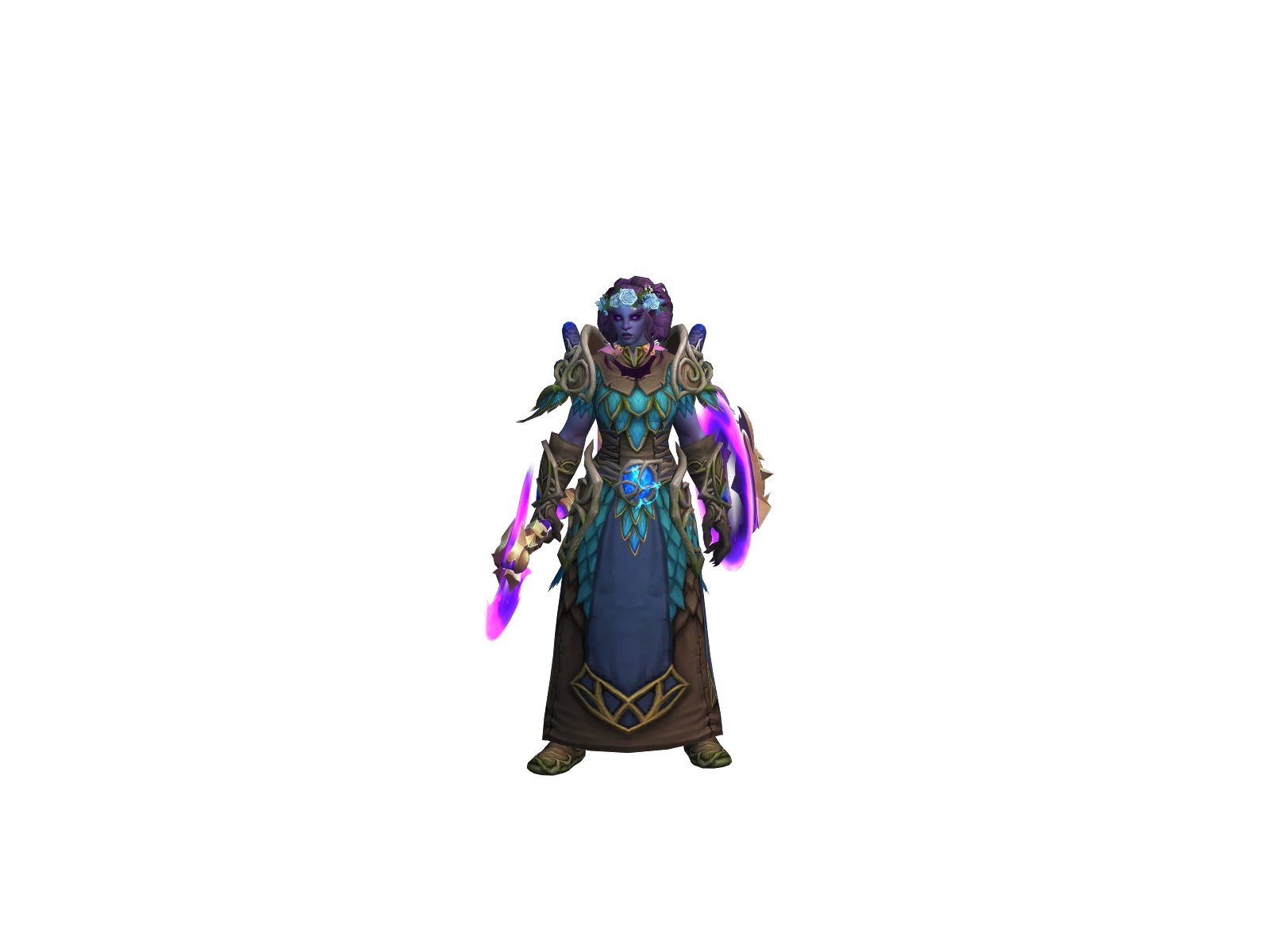 Belinda 3D character render