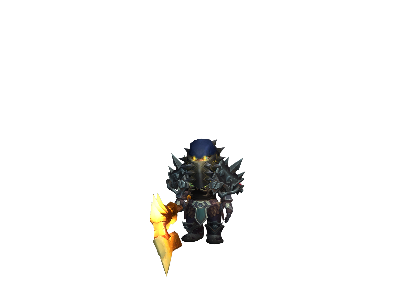 Chadlord 3D character render