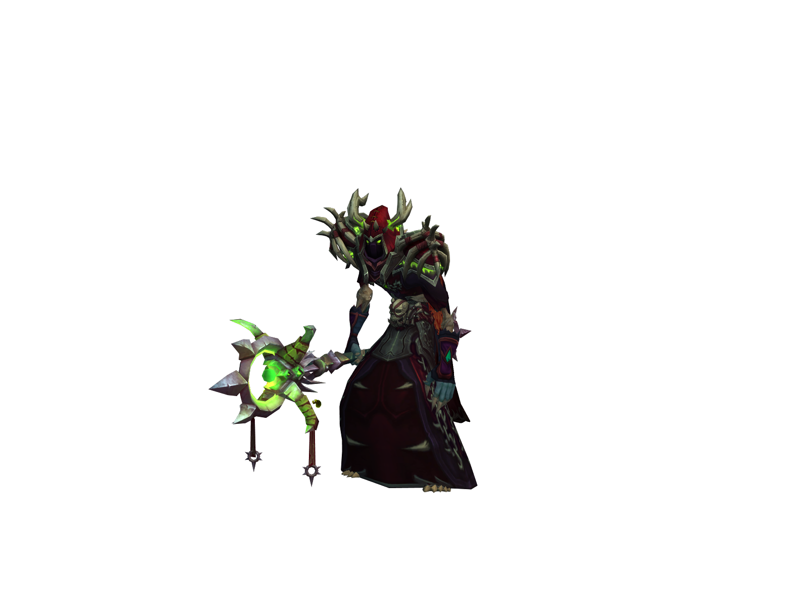 Vauldermort 3D character render