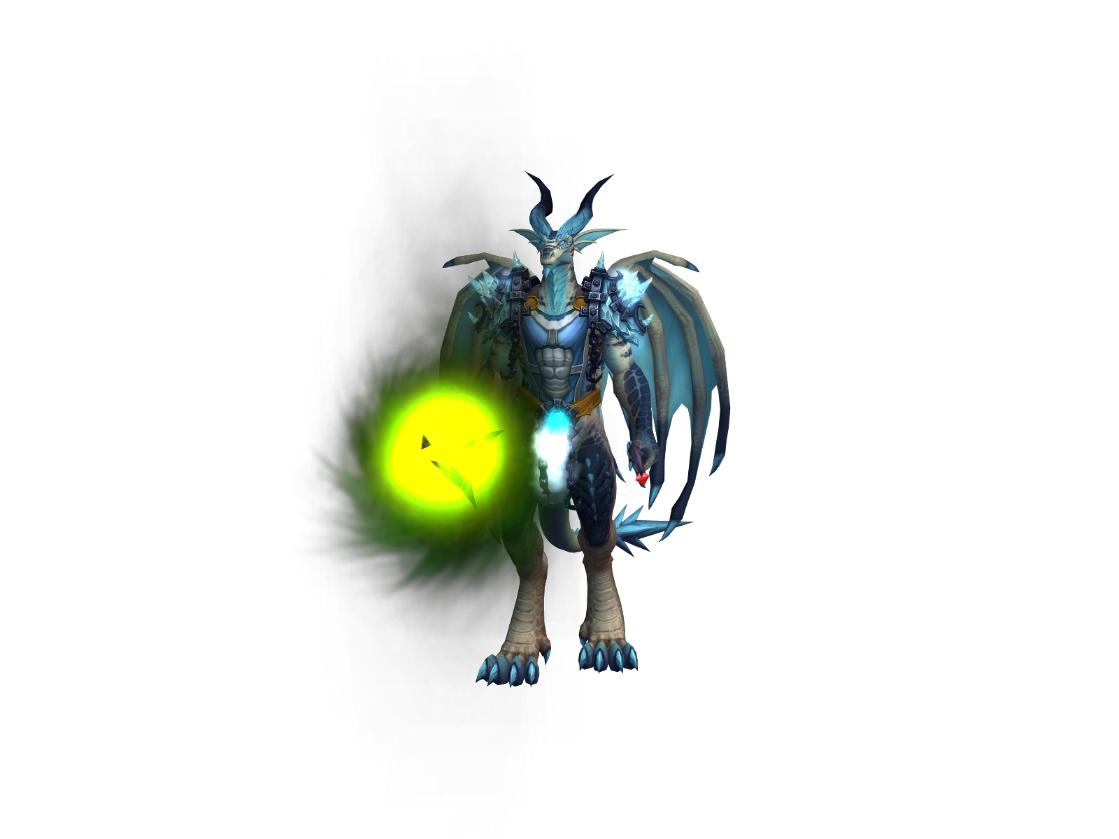 Sketchydragn 3D character render