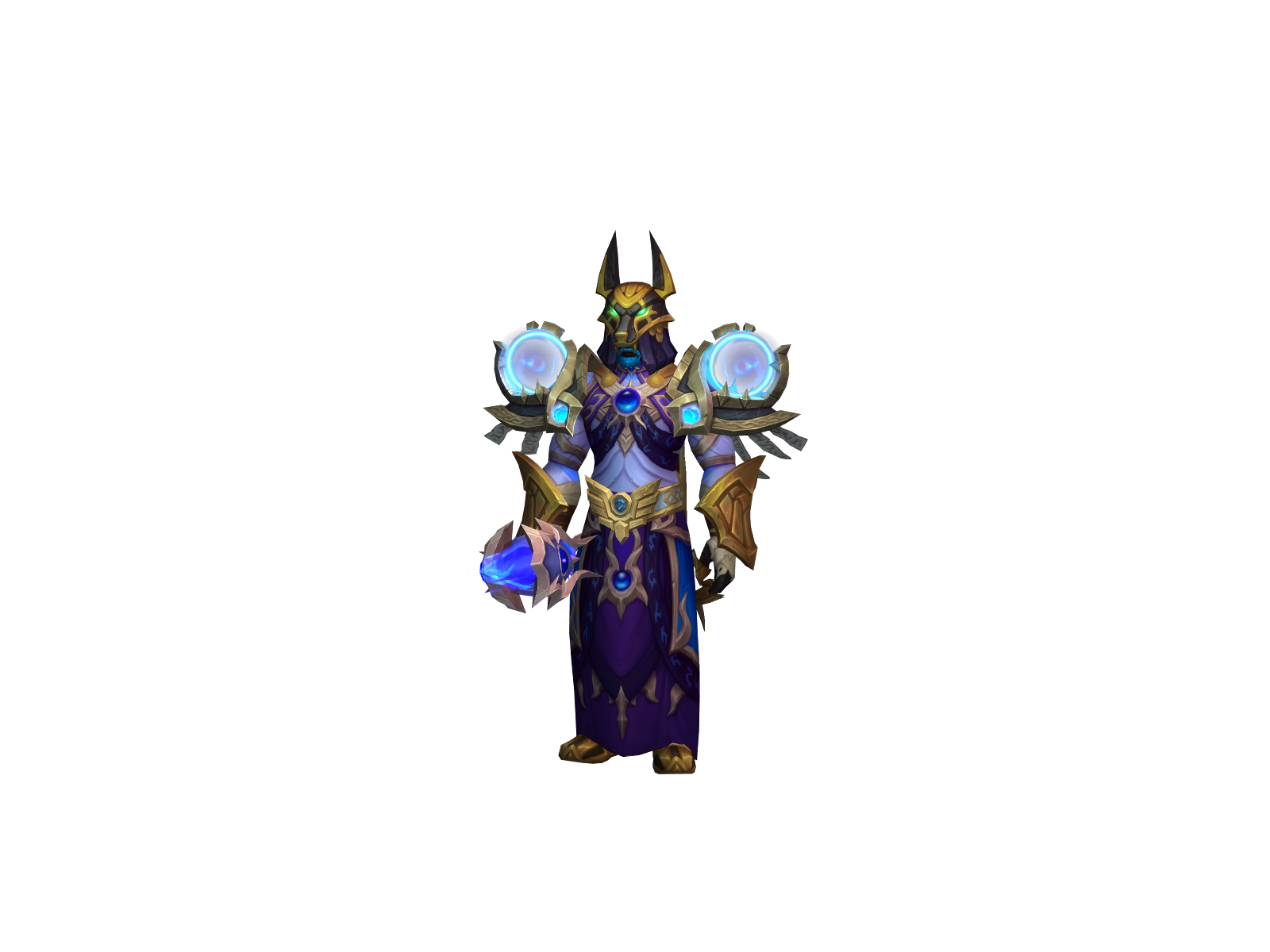 Atumsphinx 3D character render