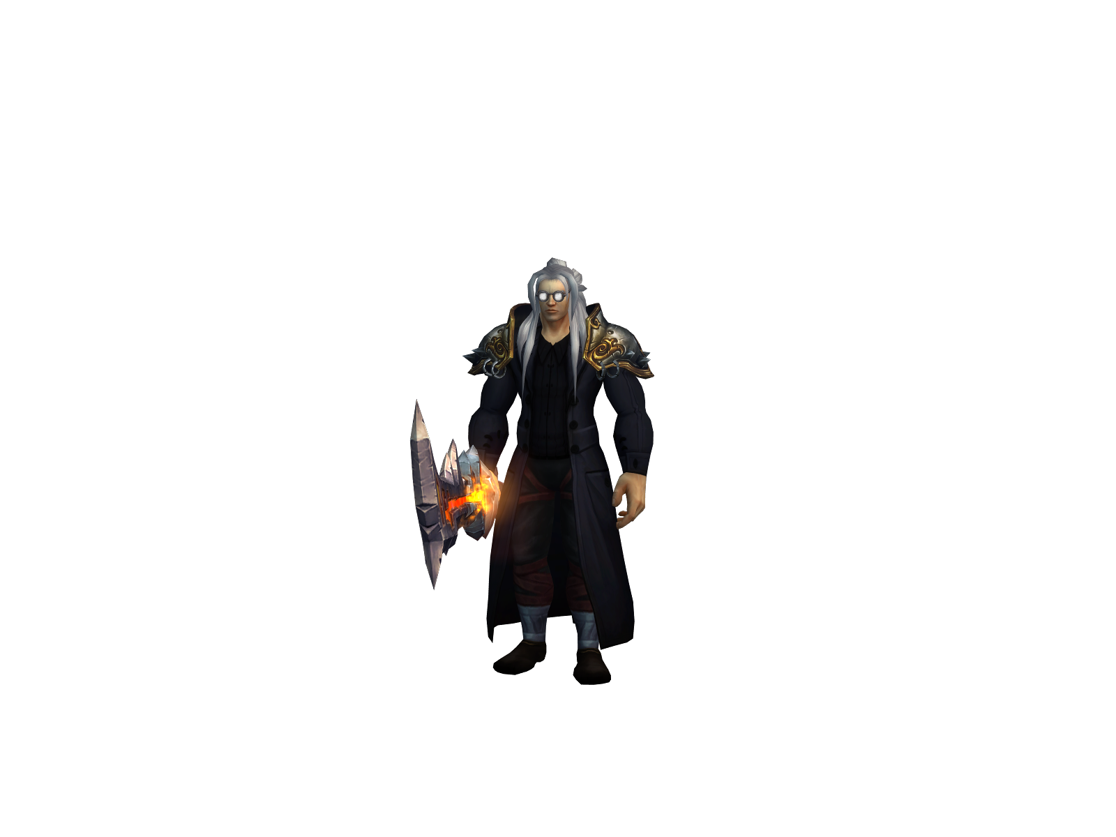 Reaver 3D character render