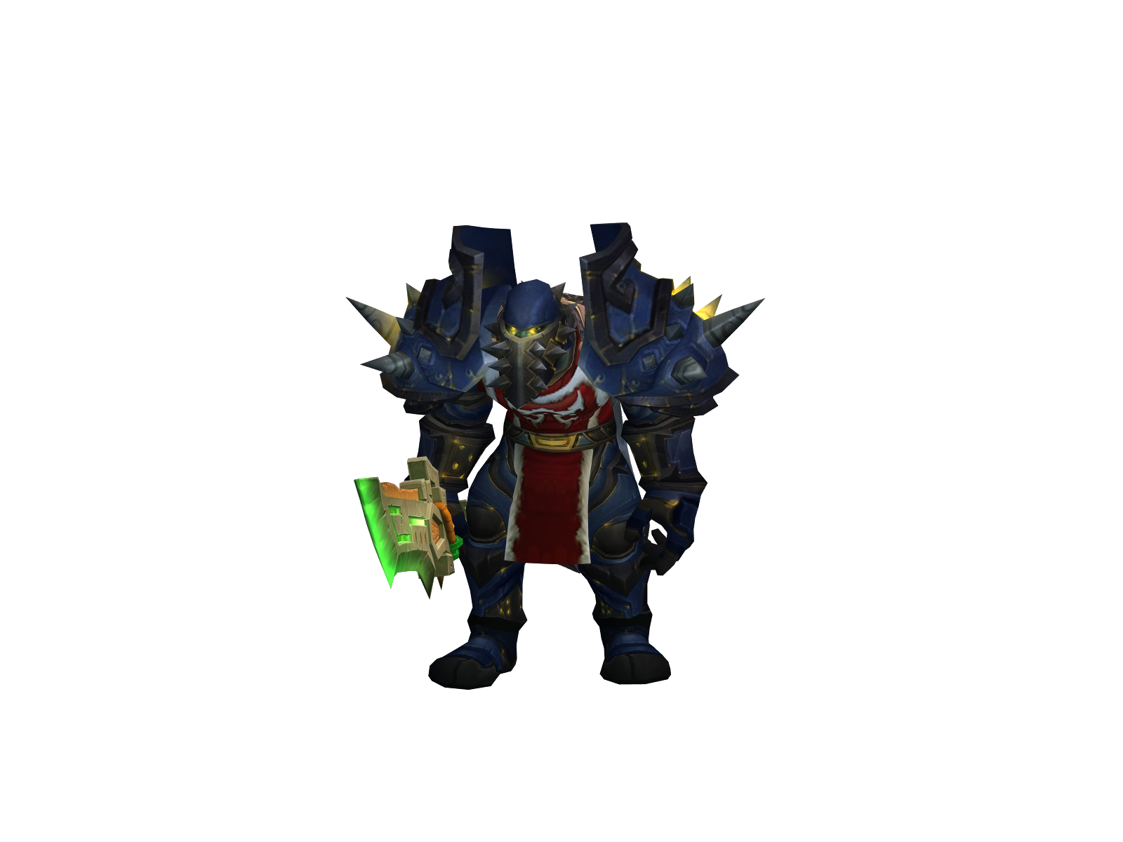 Glory 3D character render