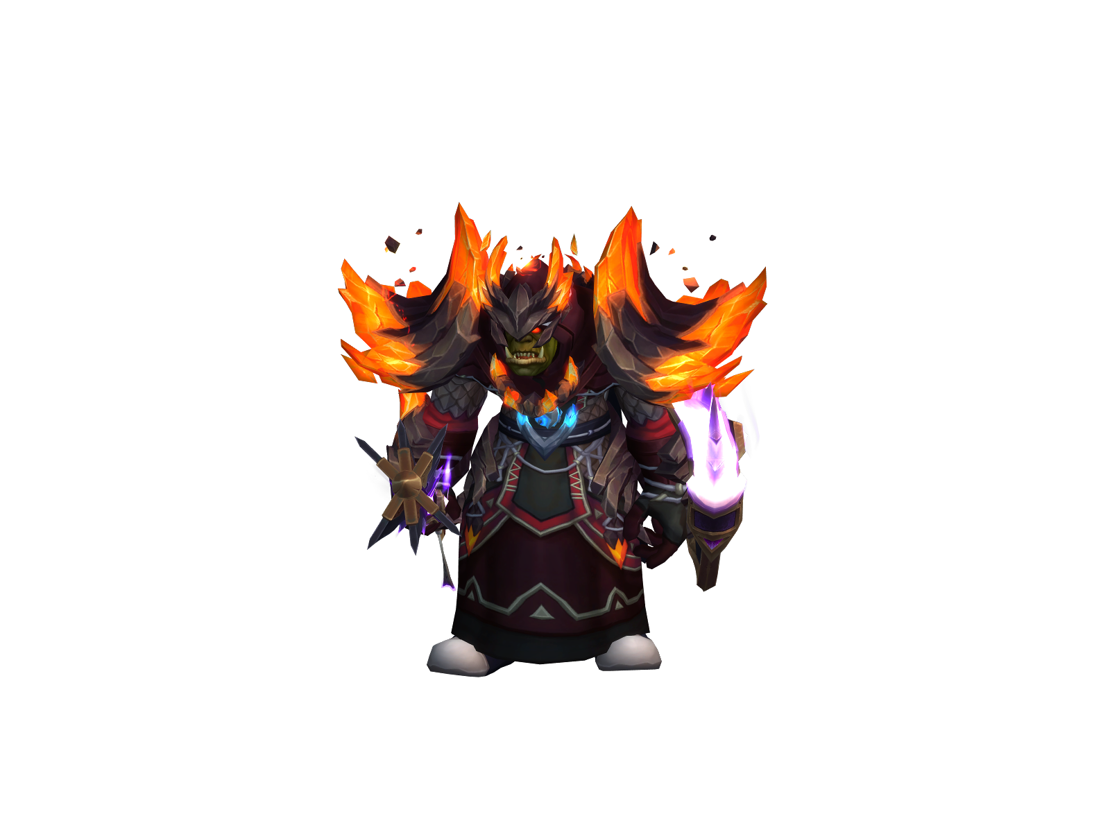 Cloudblanket 3D character render