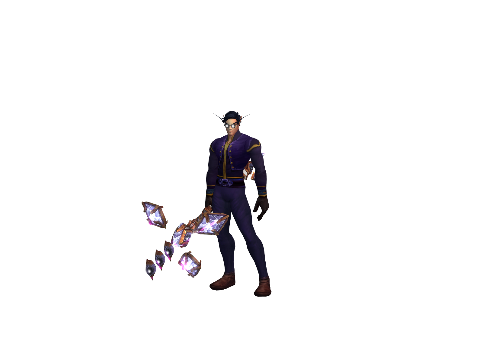 Easley 3D character render