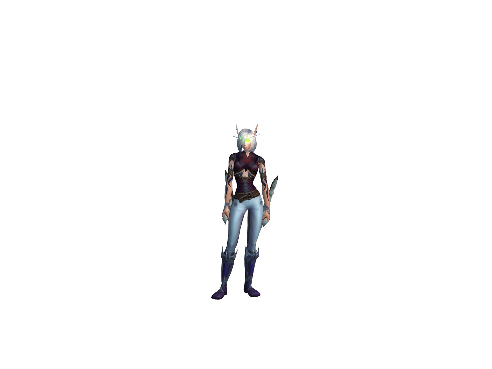 Rivanna 3D character render