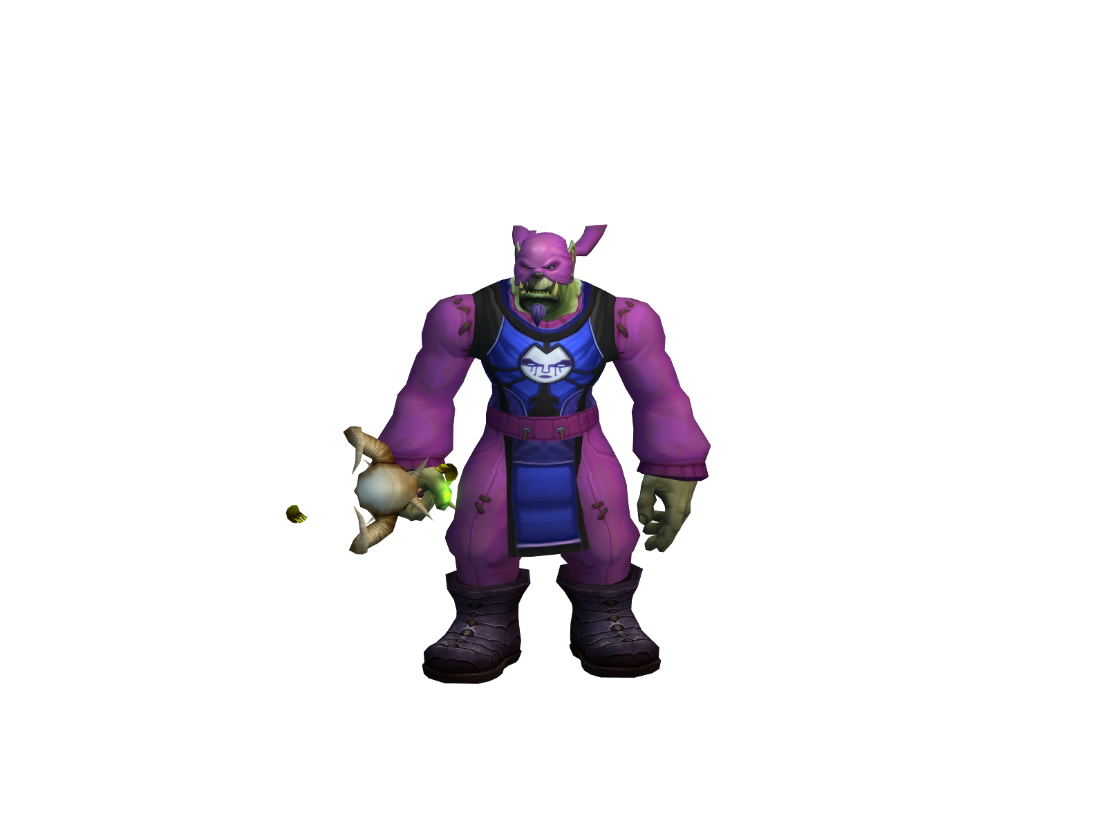 Furl 3D character render