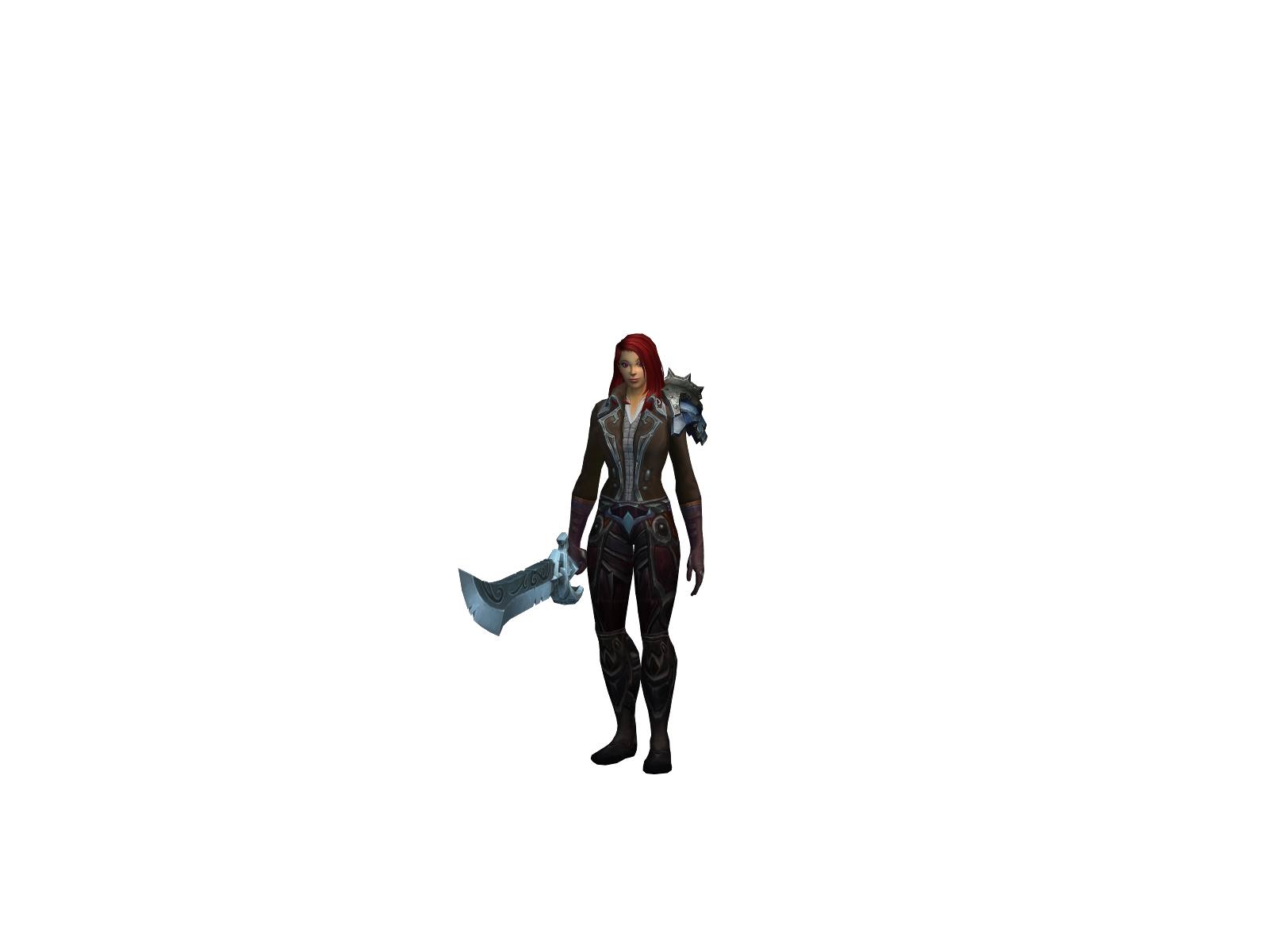 Lightengail 3D character render