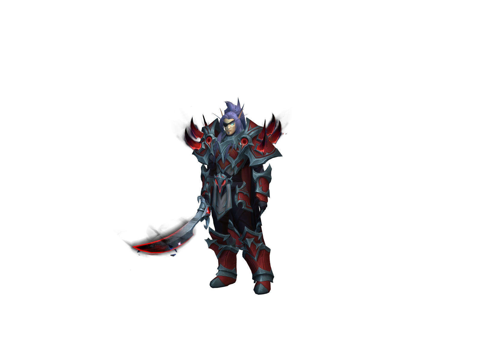 Bloodscythe 3D character render