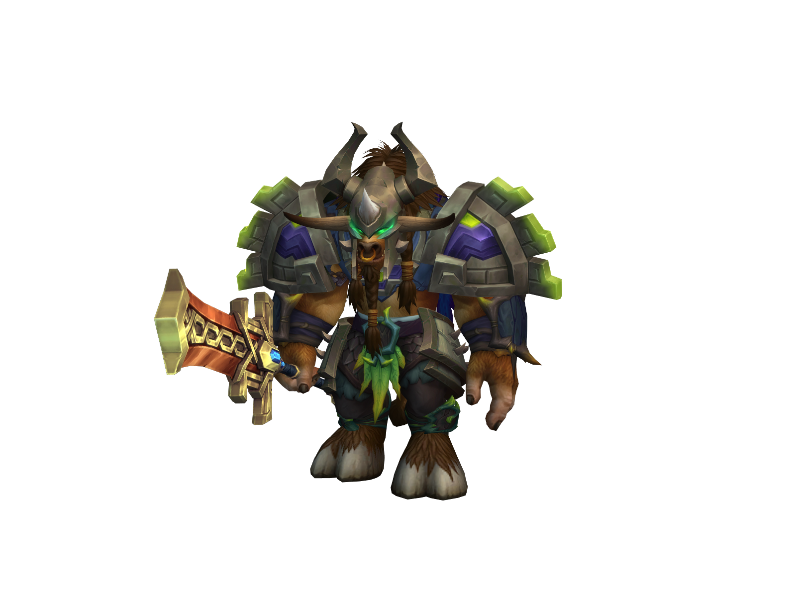 Daax 3D character render