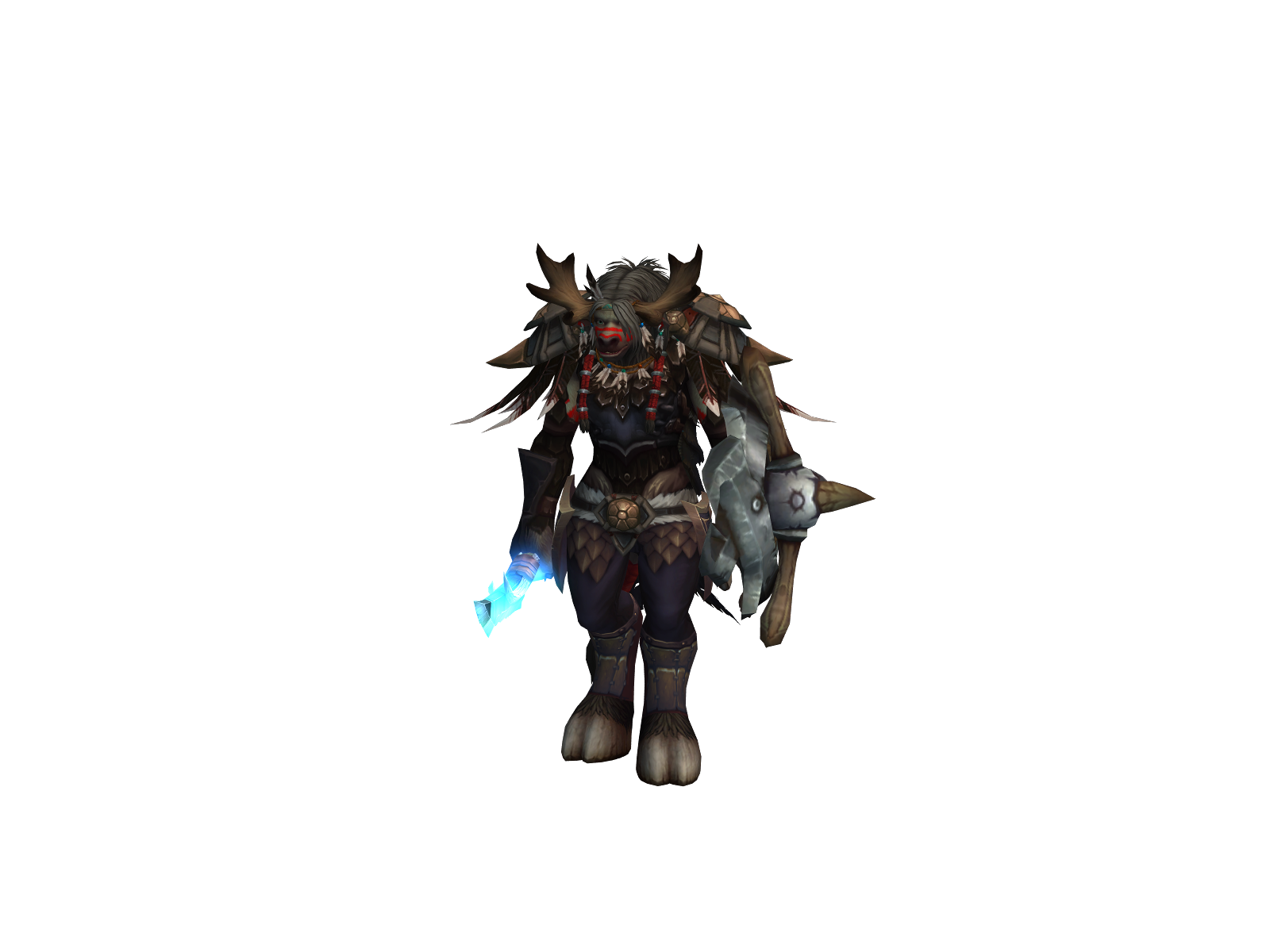 Aukani 3D character render