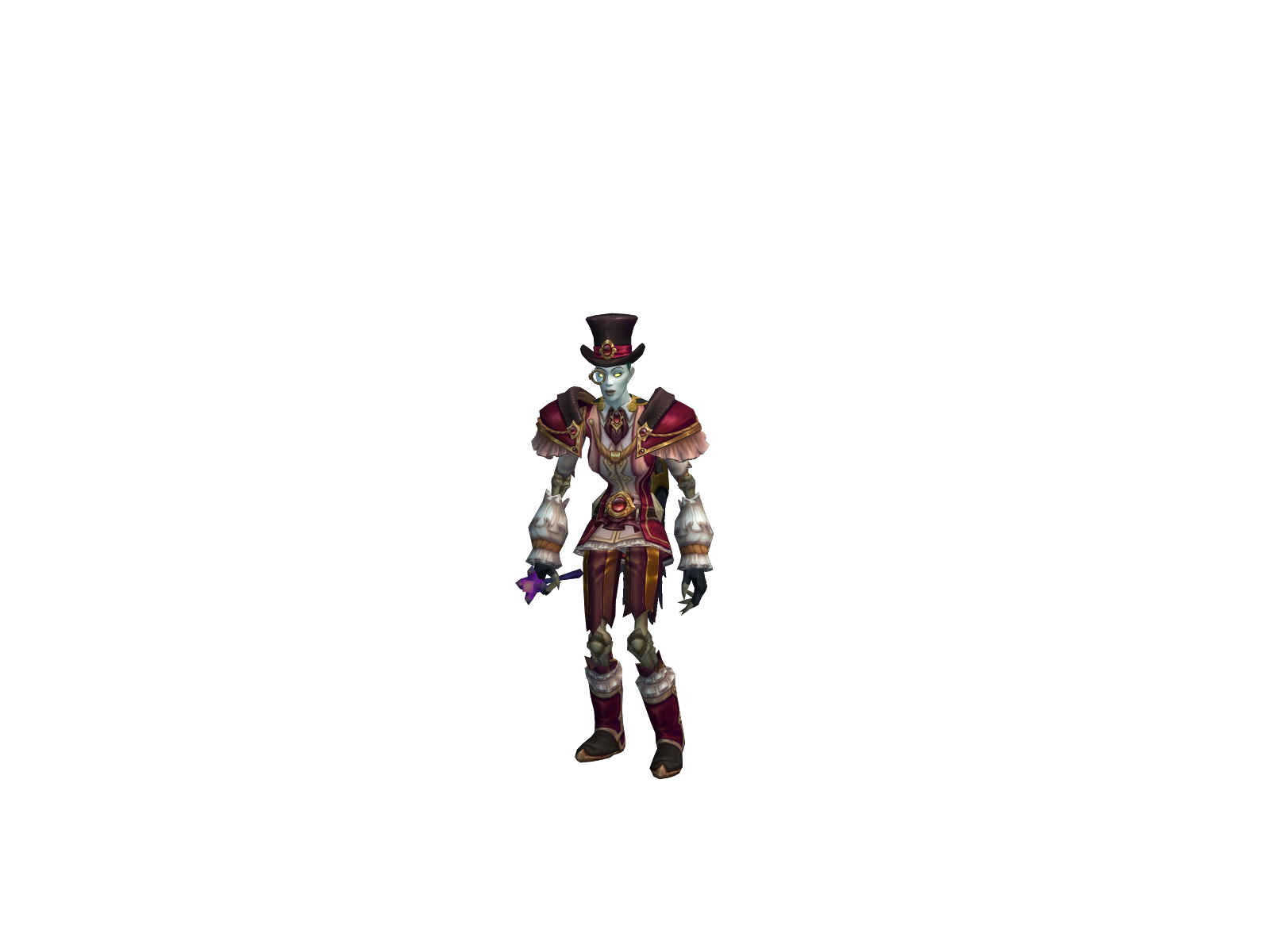Wodao 3D character render