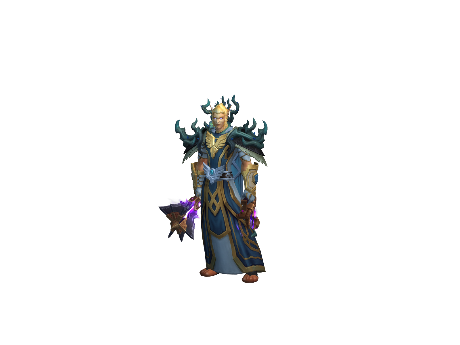 Holiness 3D character render