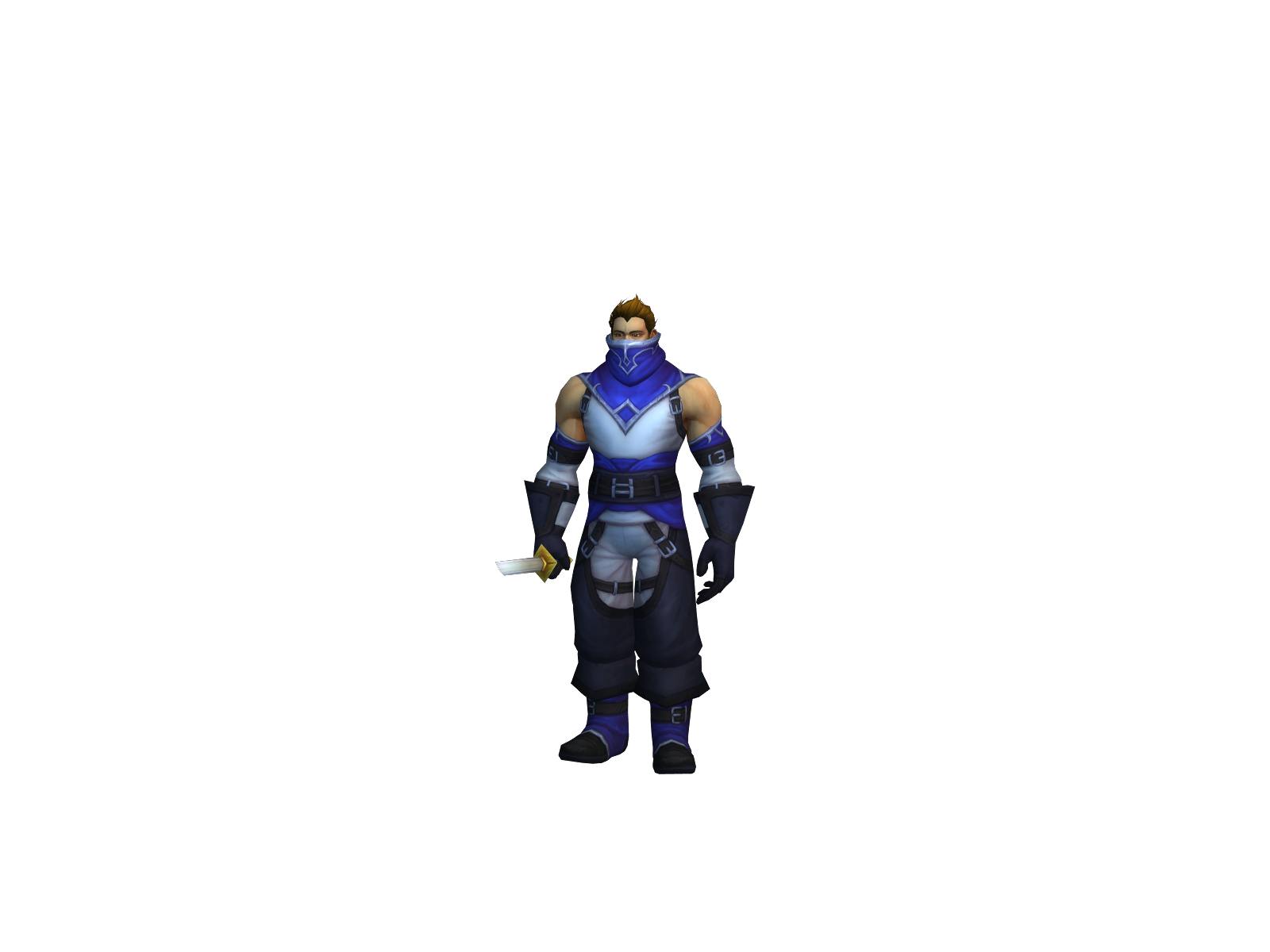 Fronty 3D character render
