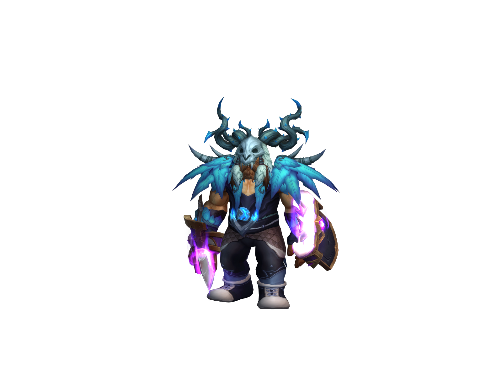 Thunderbump 3D character render