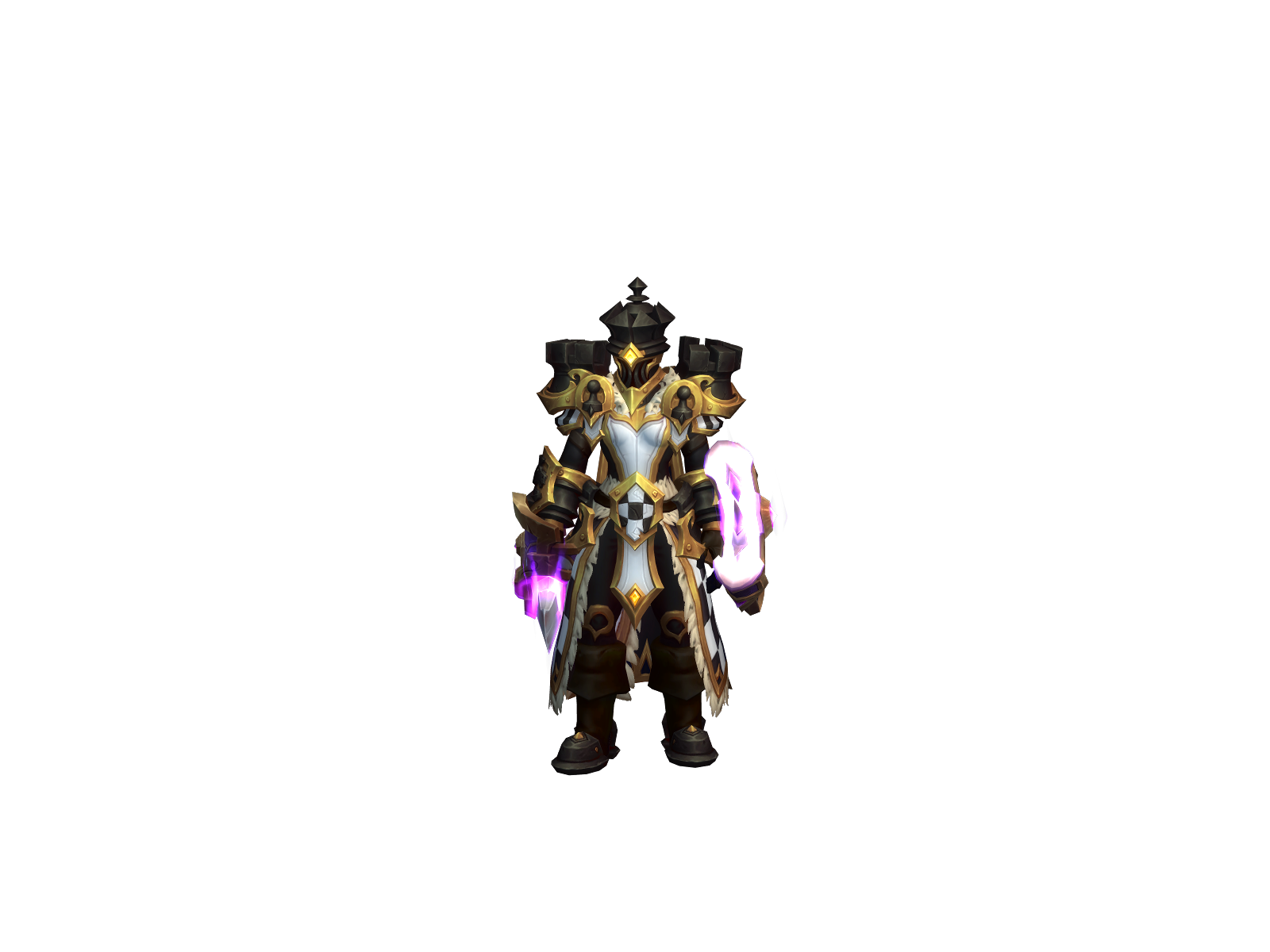 Shamanus 3D character render