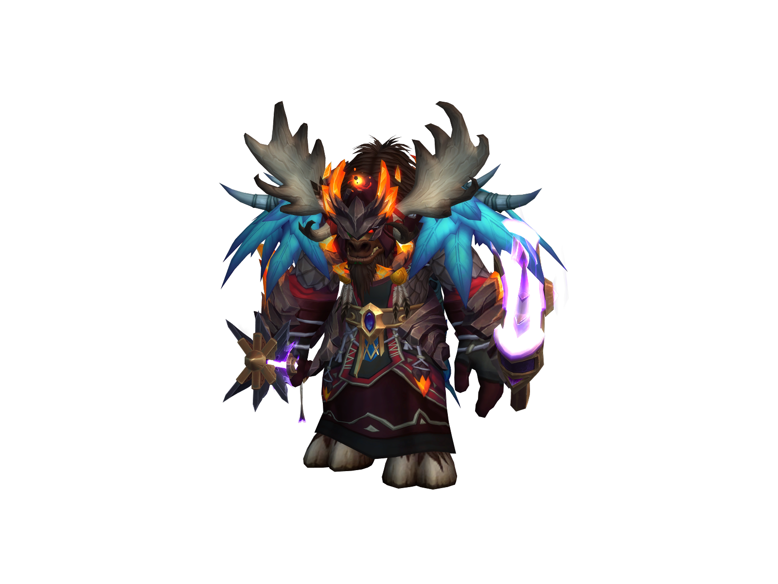 Rippedtide 3D character render