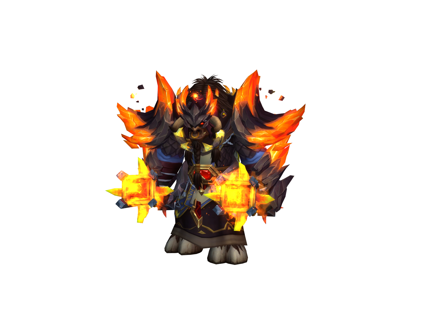 Elehorn 3D character render