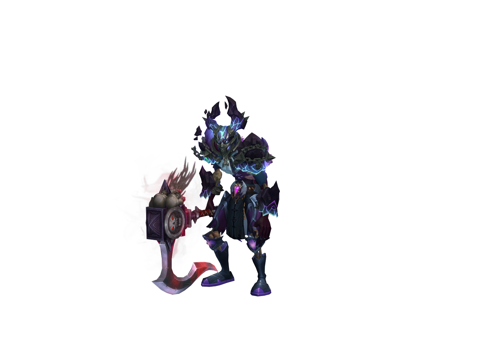 Eudæmønia 3D character render