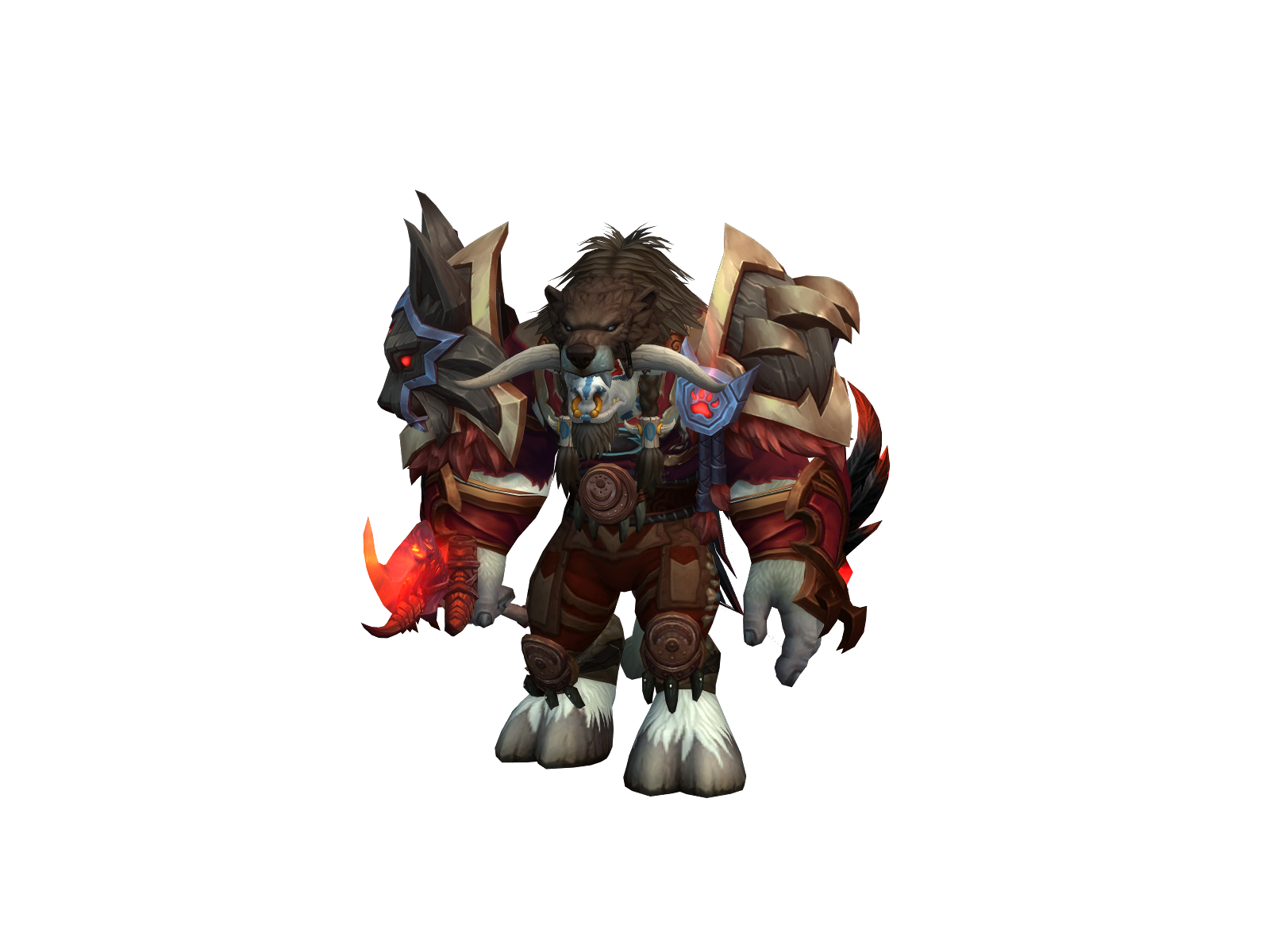 Whitepikmin 3D character render