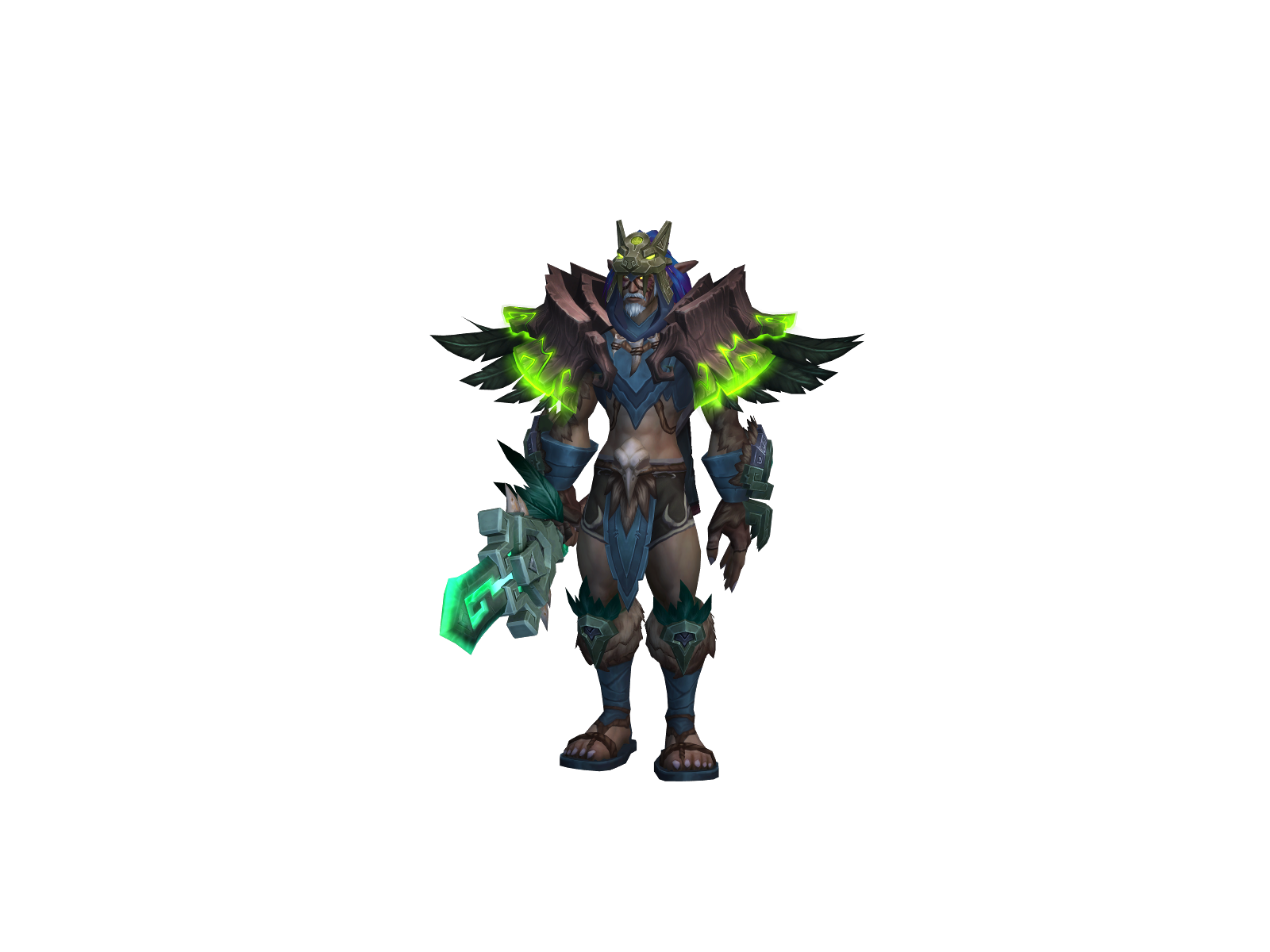 Dametreous 3D character render