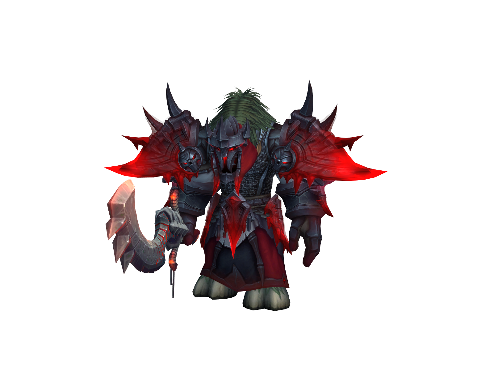 Spyral 3D character render