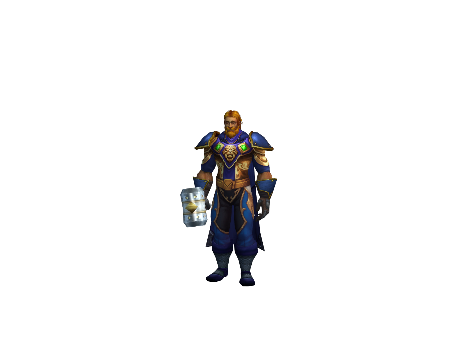 Hércules 3D character render