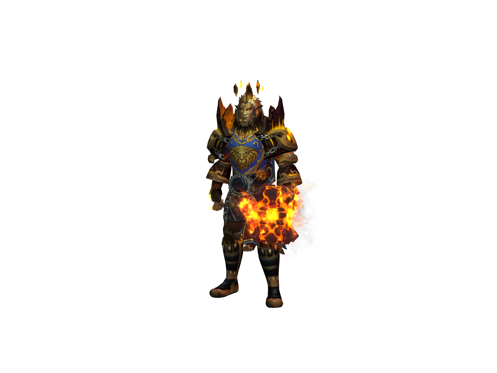 Praimfaya 3D character render