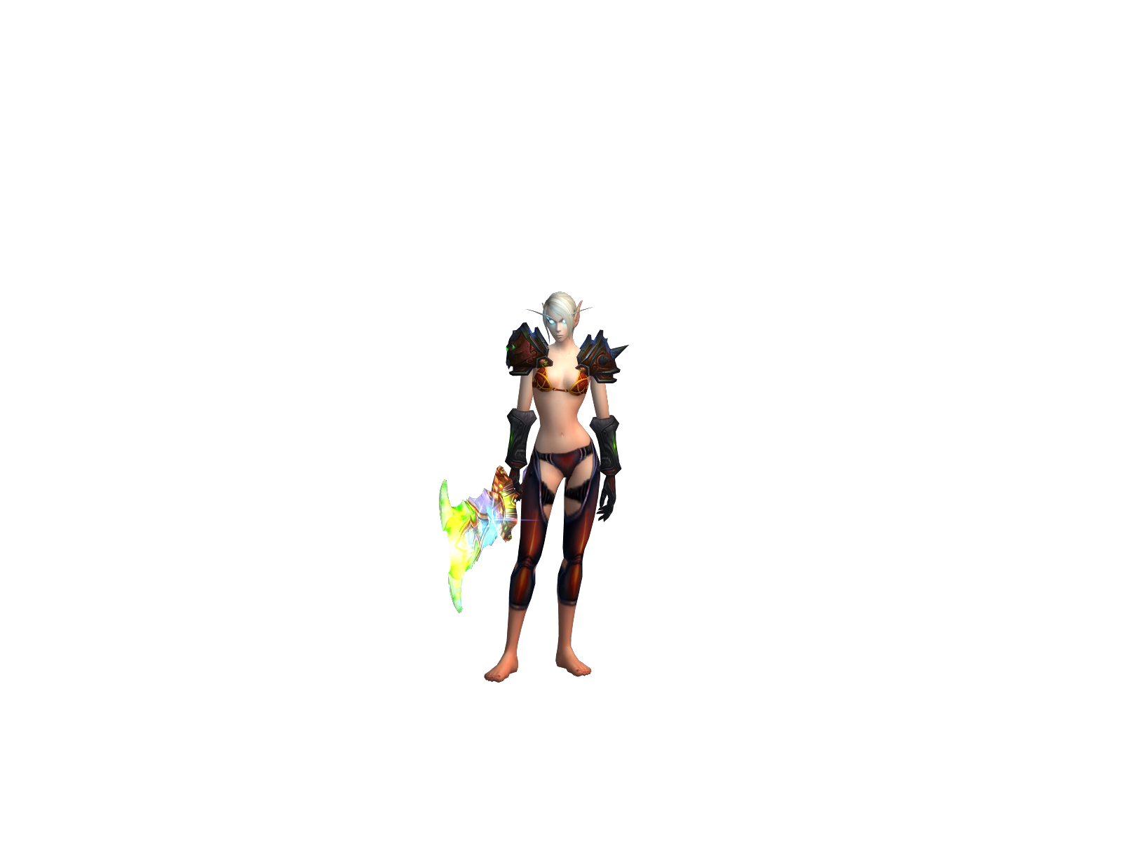 Lucifri 3D character render