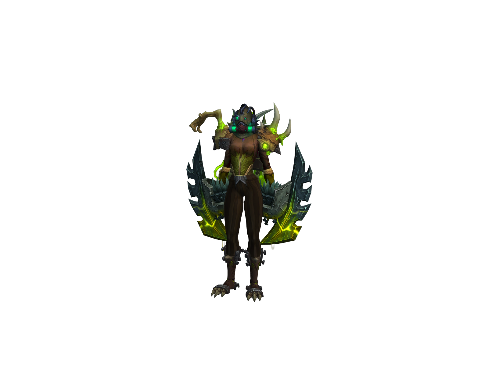Stabberina 3D character render