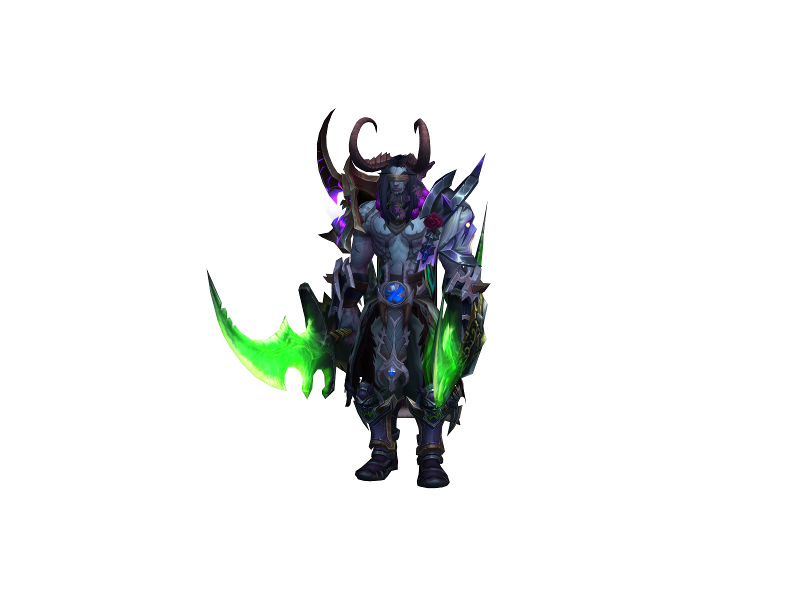Ryushí 3D character render