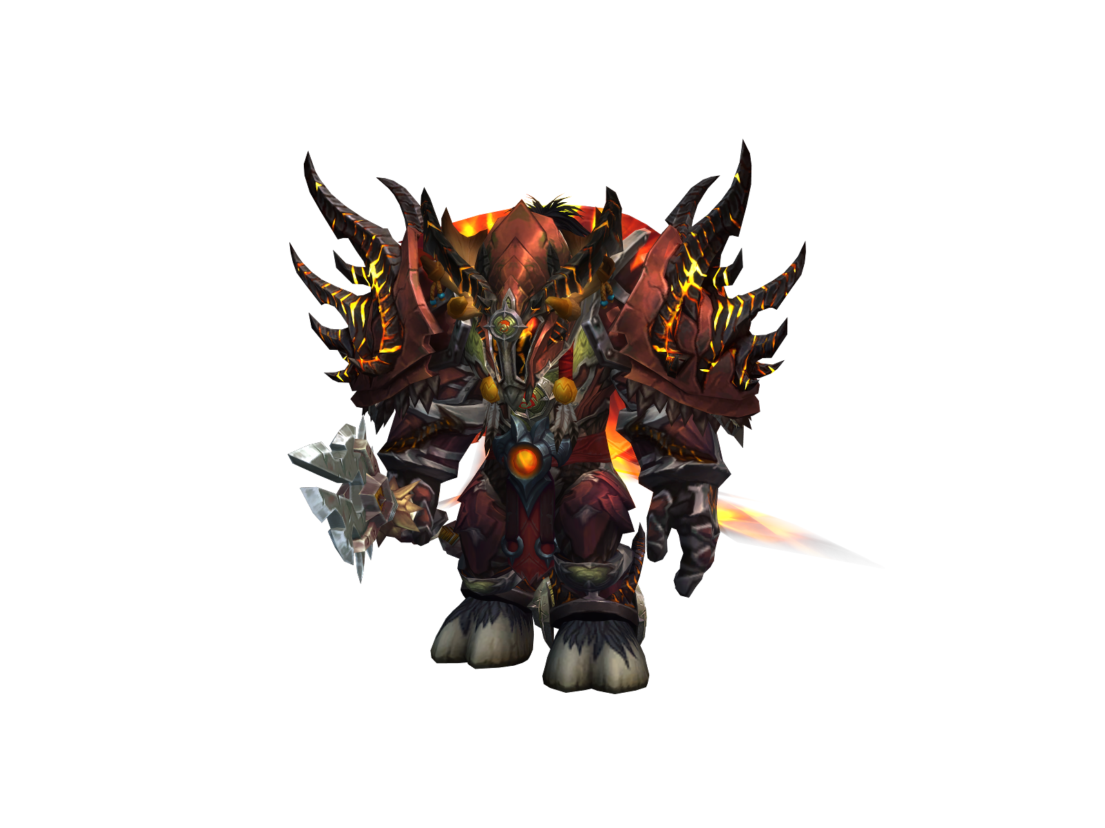 Orokog 3D character render