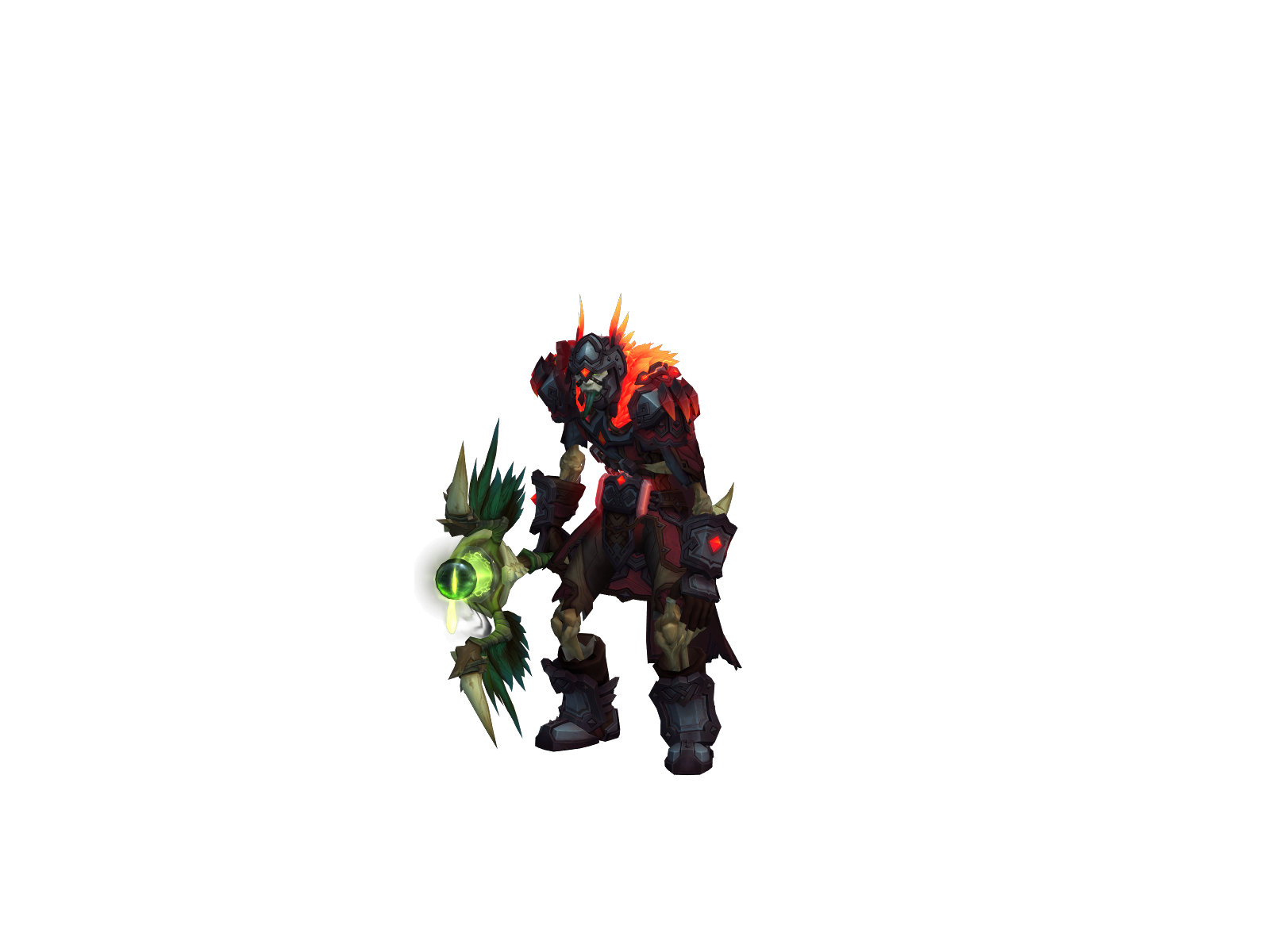 Burglesbane 3D character render