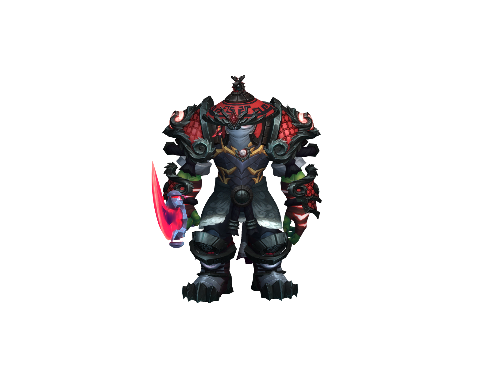 Démise 3D character render