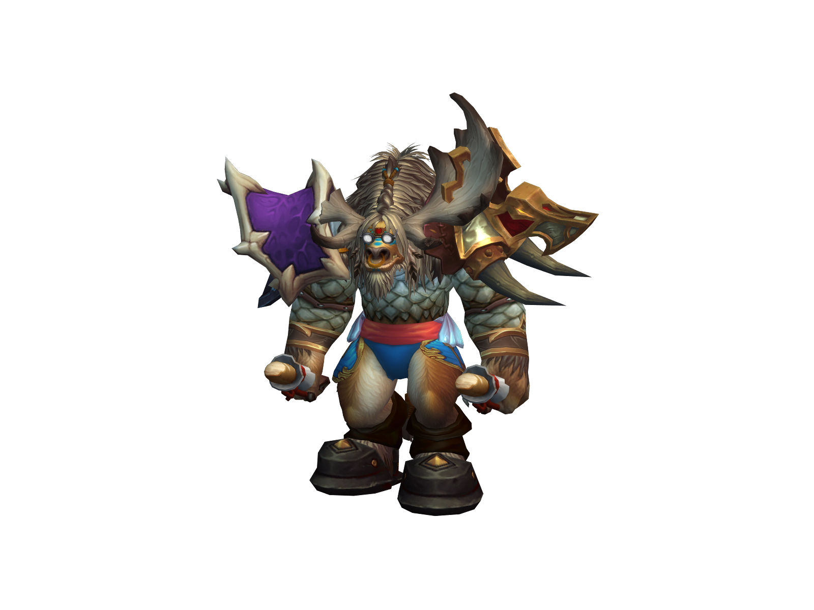 Ecnahne 3D character render
