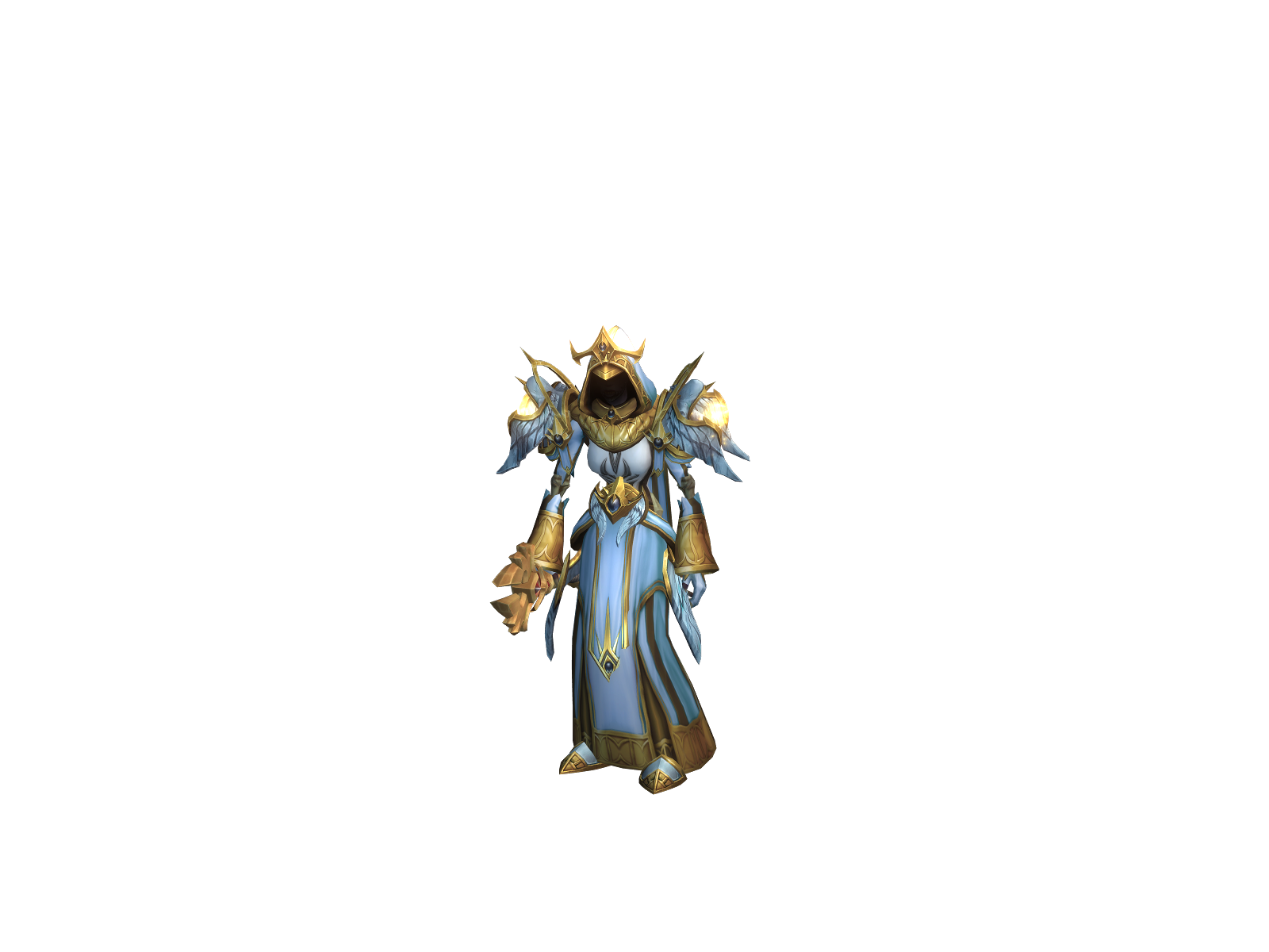 Endereth 3D character render