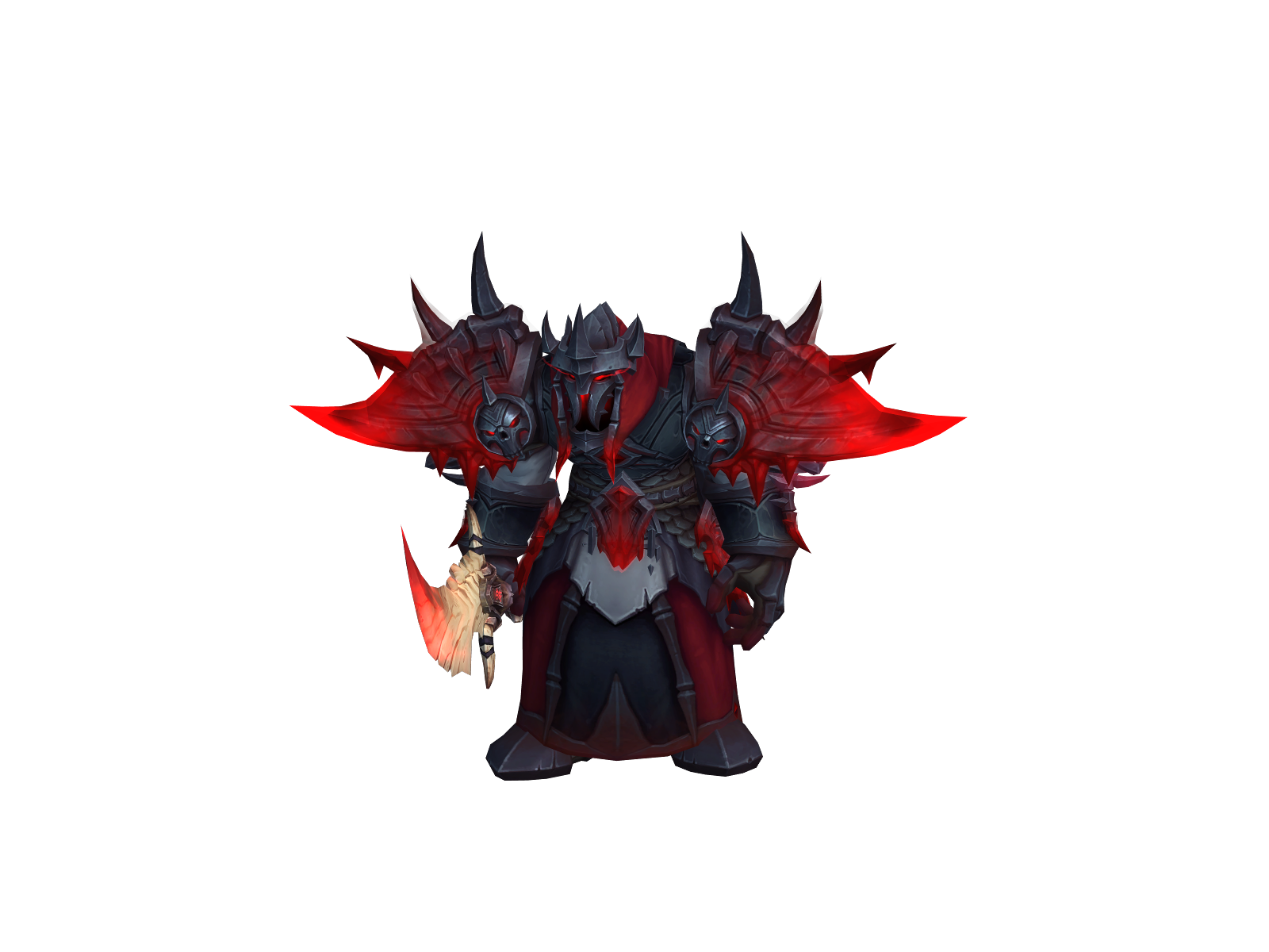 Montsu 3D character render