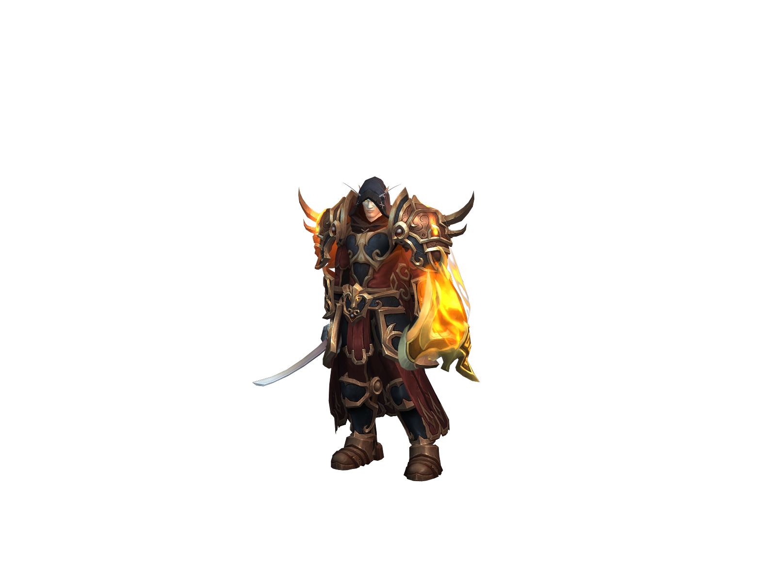 Selroph 3D character render