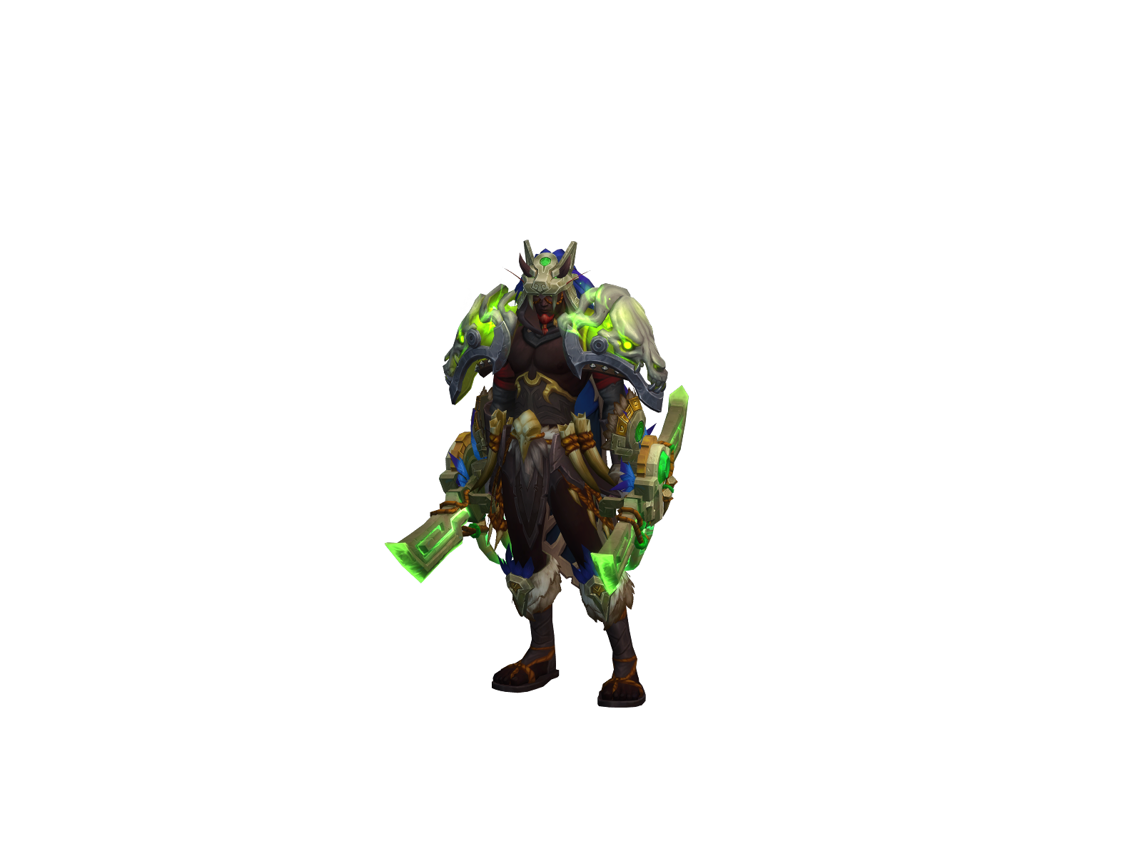 Burglesdemon 3D character render